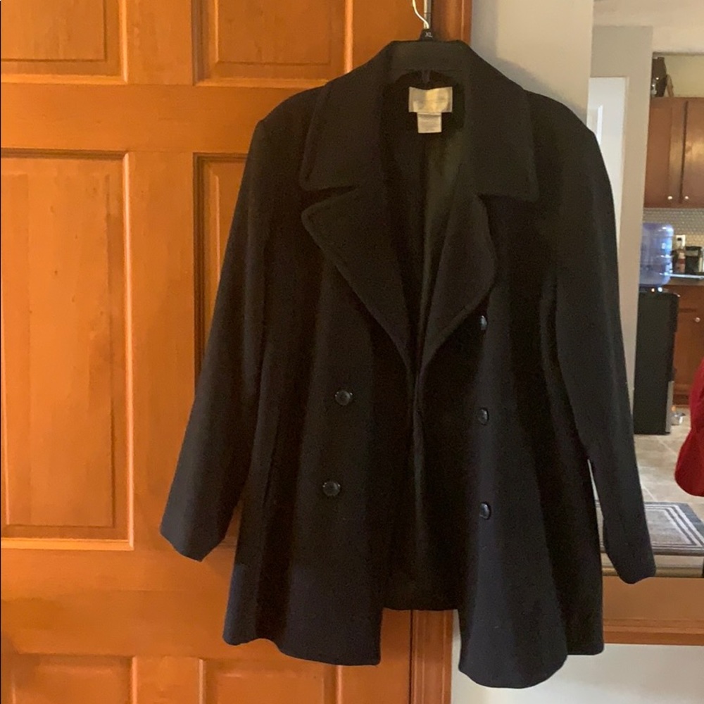 Worthington Women’s Black Peacoat